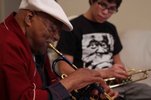 Clark Terry With Josh